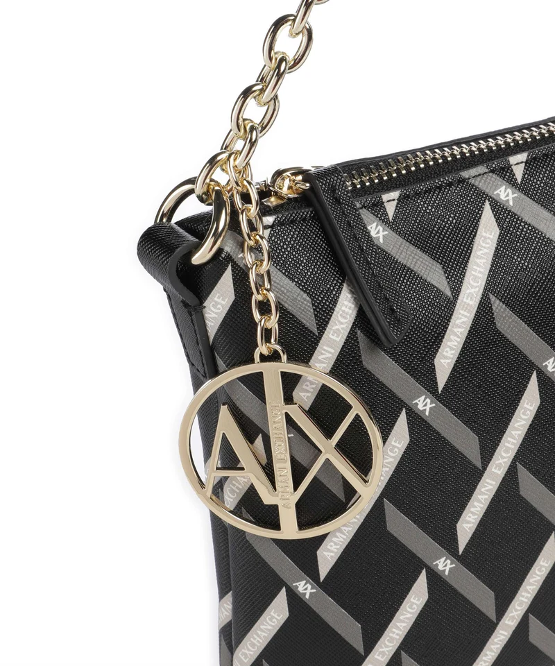 Armani Exchange Gynger Logo Sac porté épaule black