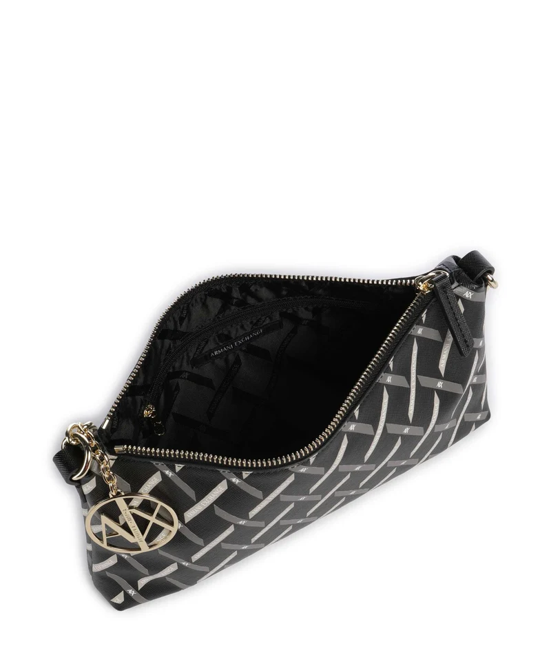 Armani Exchange Gynger Logo Sac porté épaule black