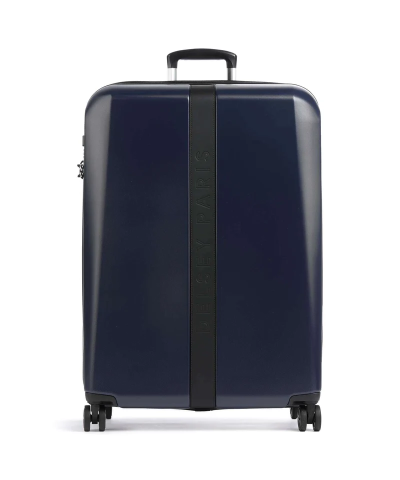 Delsey Paris Promenade Hard 2.0 Valise 4 roues marineblau