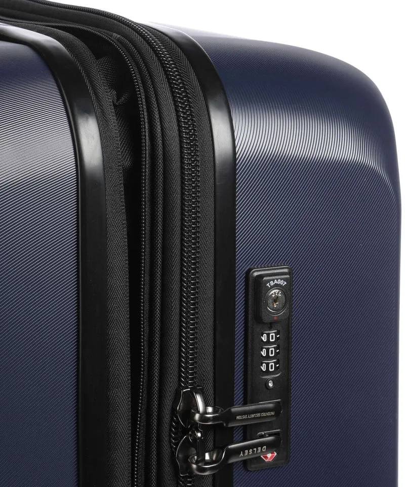 Delsey Paris Promenade Hard 2.0 Valise 4 roues marineblau