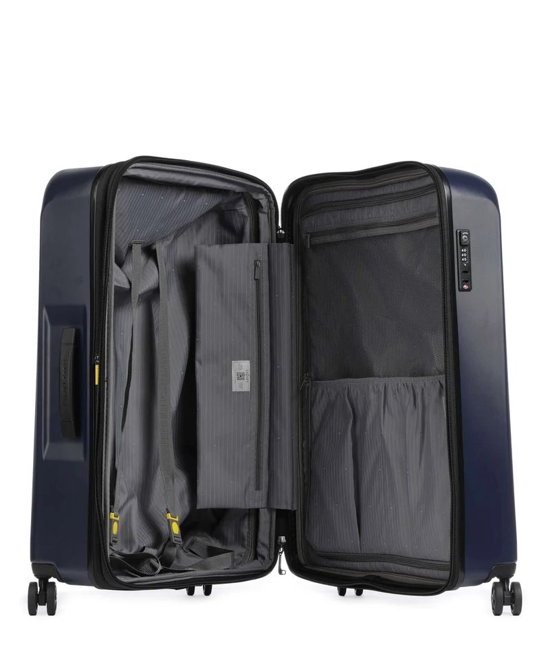 Delsey Paris Promenade Hard 2.0 Valise 4 roues marineblau