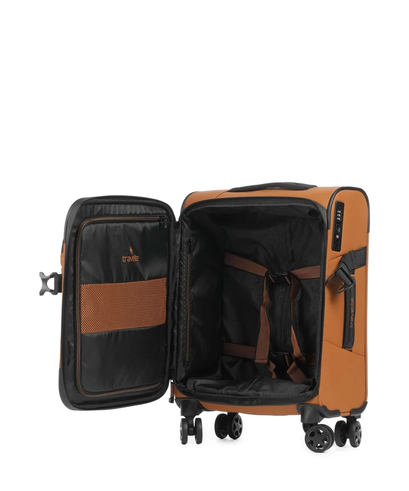 Travelite Briize Valise 4 roues curry