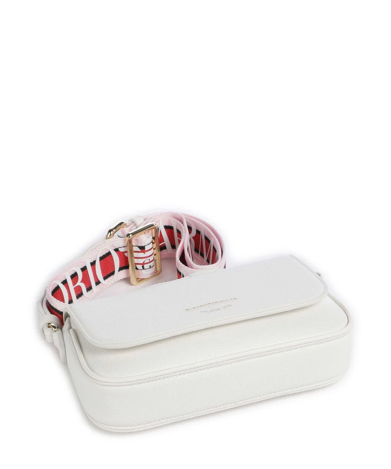 Emporio Armani Lilly Sac bandoulière white/brown