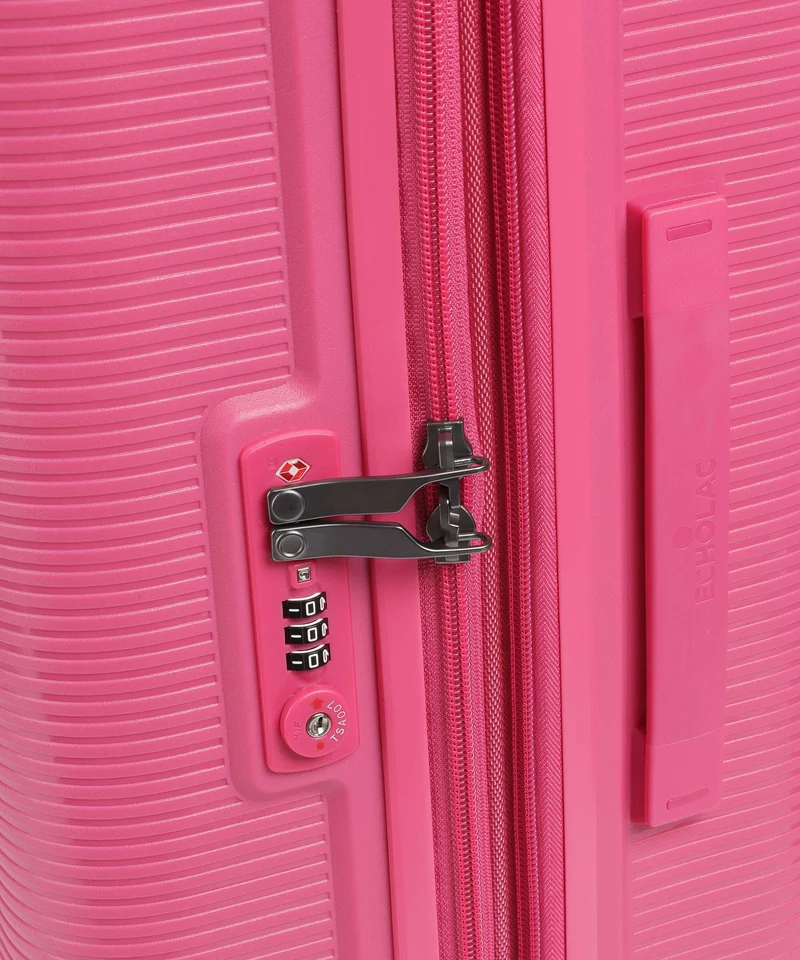 Echolac Forza M Valise 4 roues luminous pink