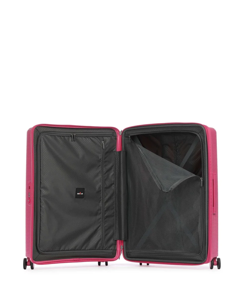 Echolac Forza M Valise 4 roues luminous pink