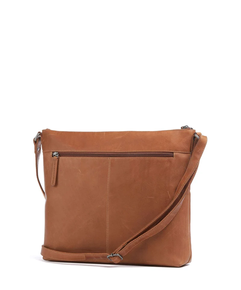 The Chesterfield Brand Wax Pull Up Cow Cartagena Sac bandoulière cognac