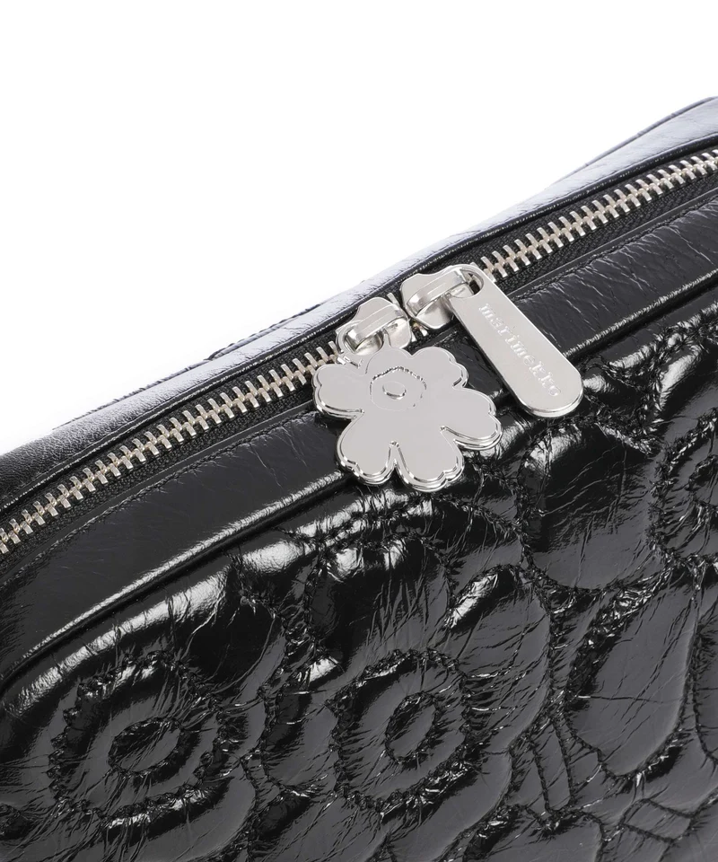 Marimekko Gratha Soft Unikko Sac bandoulière shiny black
