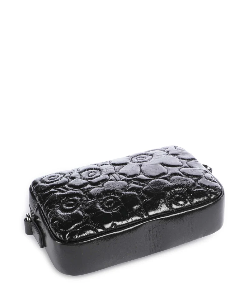 Marimekko Gratha Soft Unikko Sac bandoulière shiny black