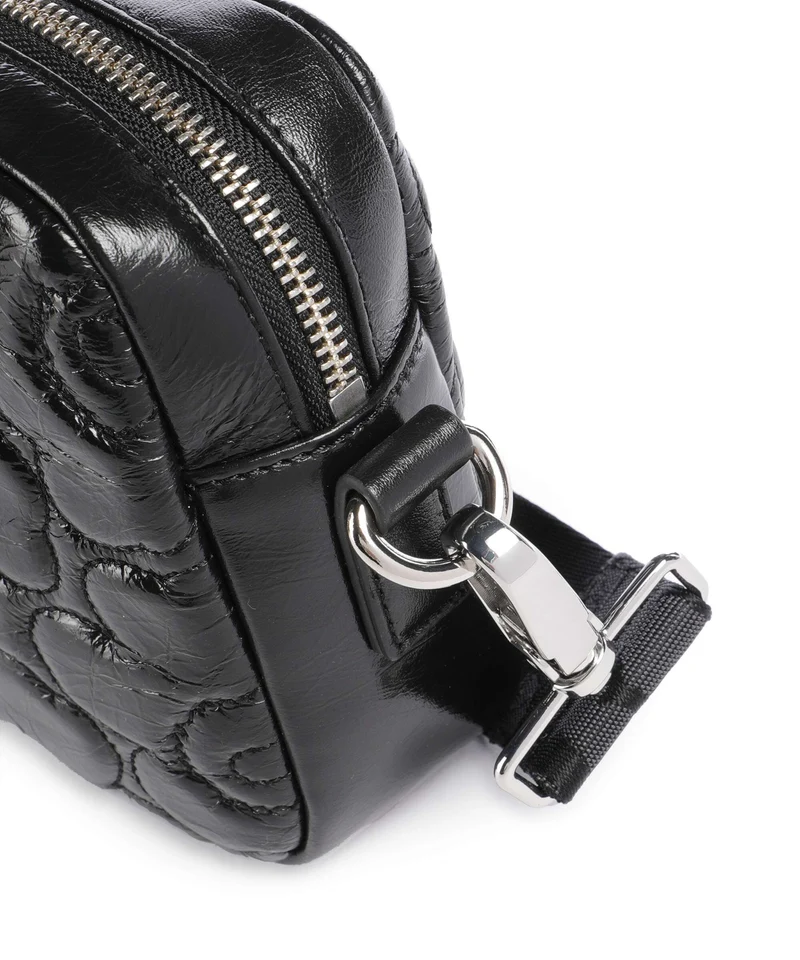 Marimekko Gratha Soft Unikko Sac bandoulière shiny black