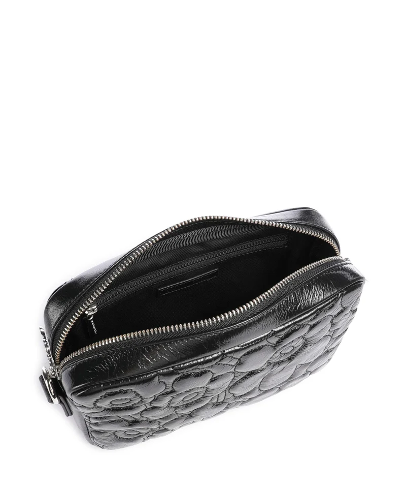 Marimekko Gratha Soft Unikko Sac bandoulière shiny black