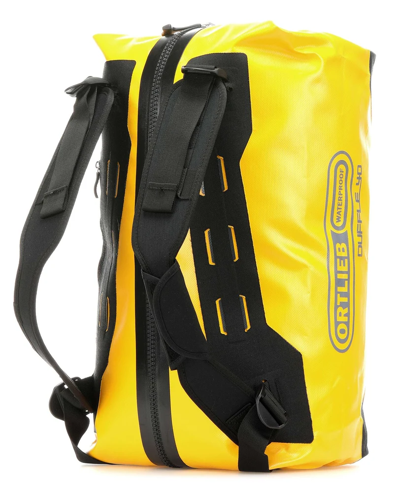 Ortlieb Duffle 40 Sac week-end sun yellow/black