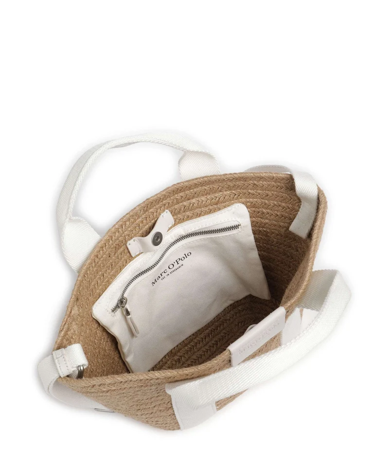 Marc O'Polo Meria Sac bandoulière white cotton