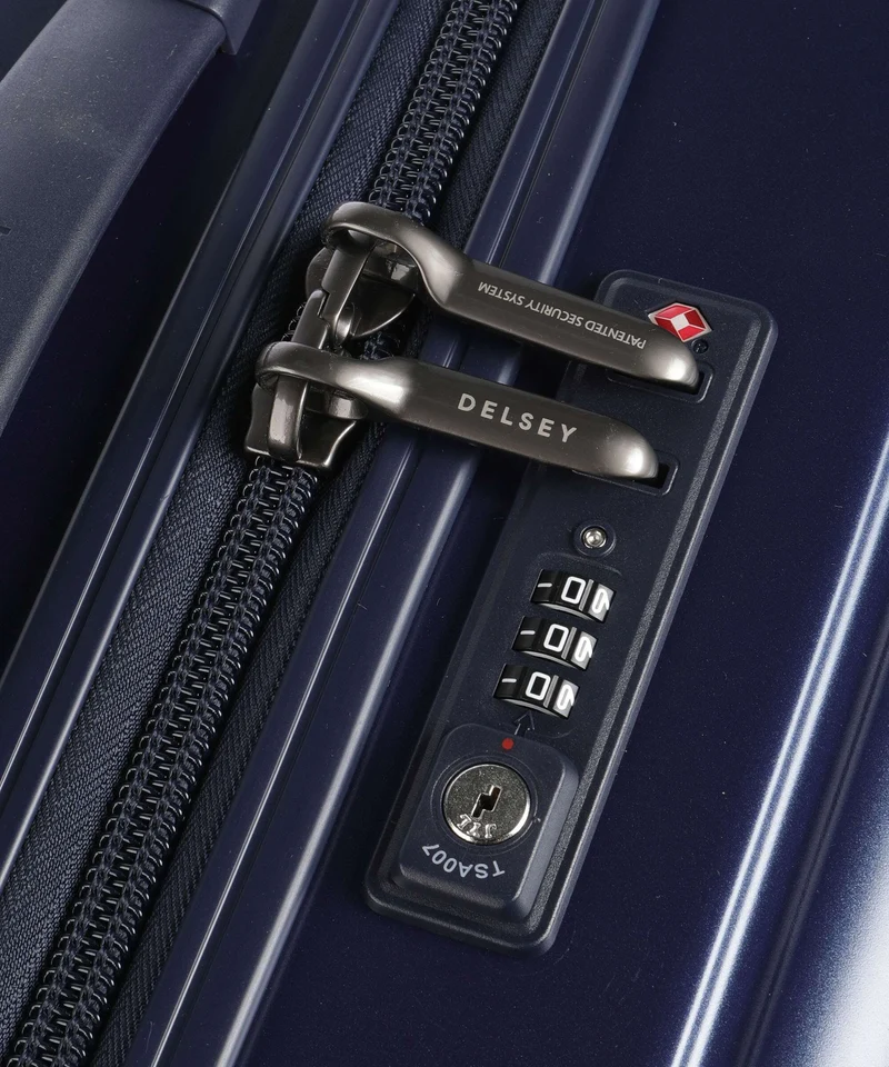 Delsey Paris Caumartin Plus Valise 4 roues stahlblau