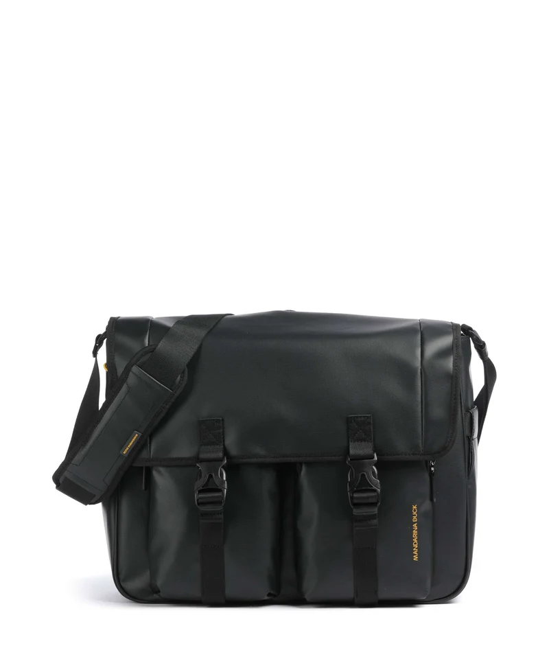 Mandarina Duck Coated Sac messager black