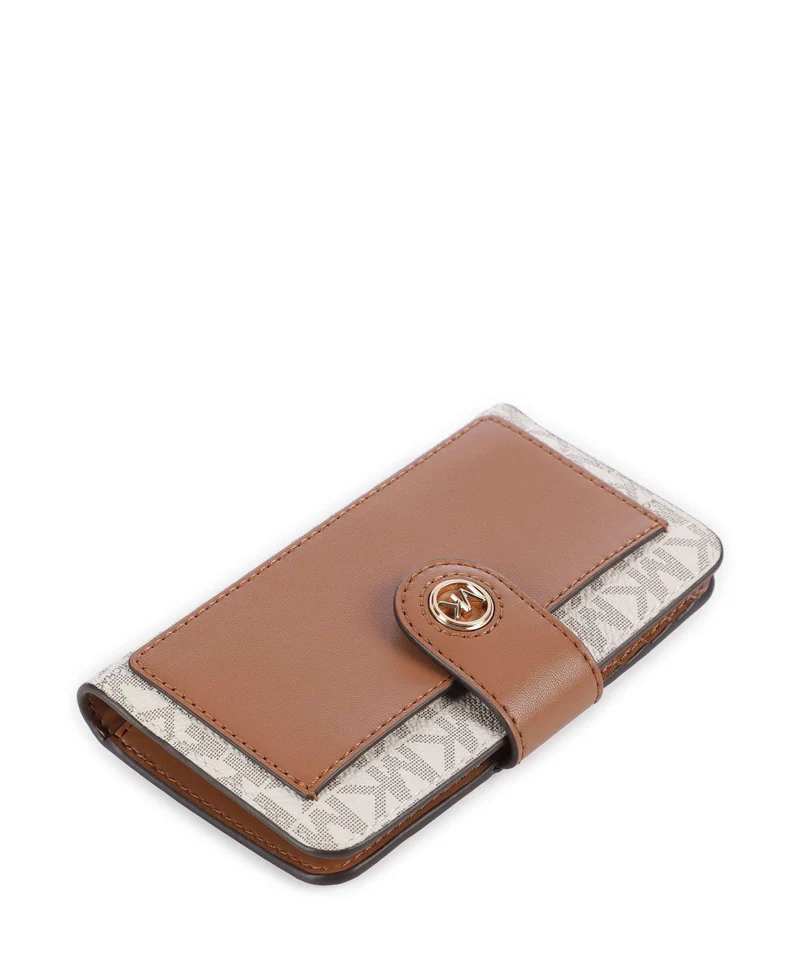 Michael Kors MK Charm Portefeuille vanilla/acorn