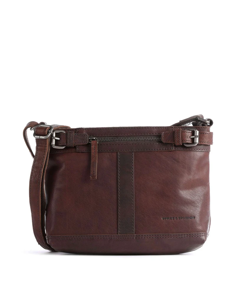 Spikes & Sparrow Bronco Sac bandoulière dark brown