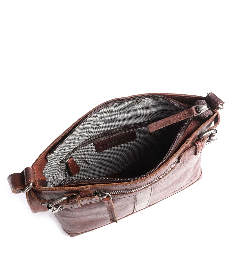 Spikes & Sparrow Bronco Sac bandoulière dark brown