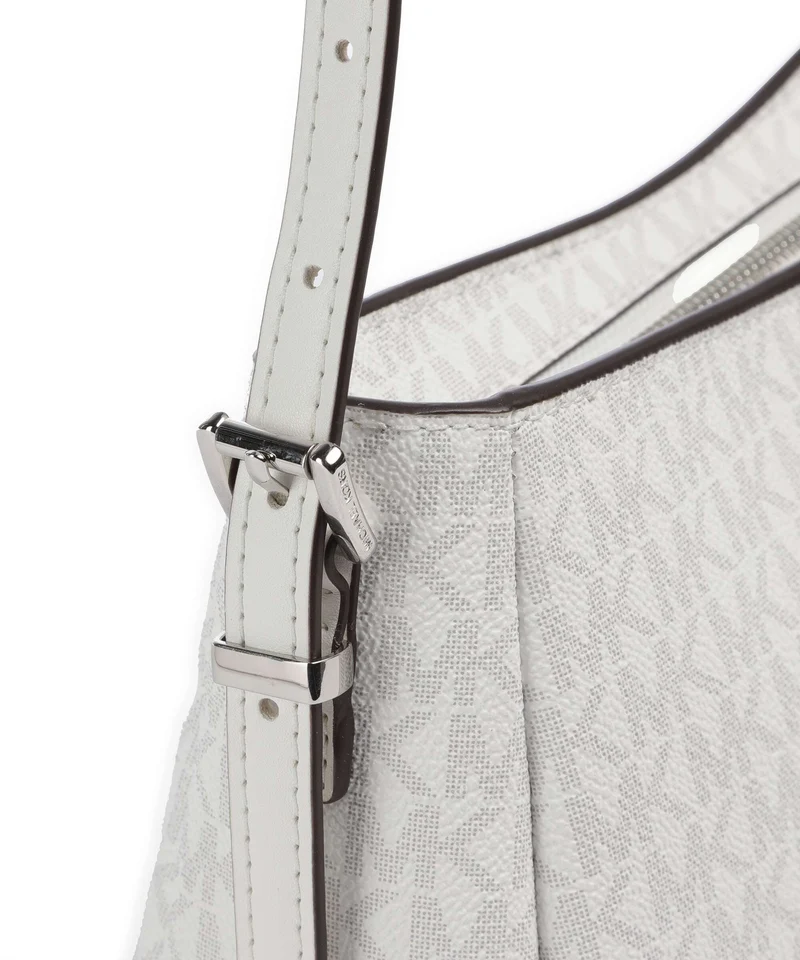 Michael Kors Moore Sac porté épaule optic white/alluminium