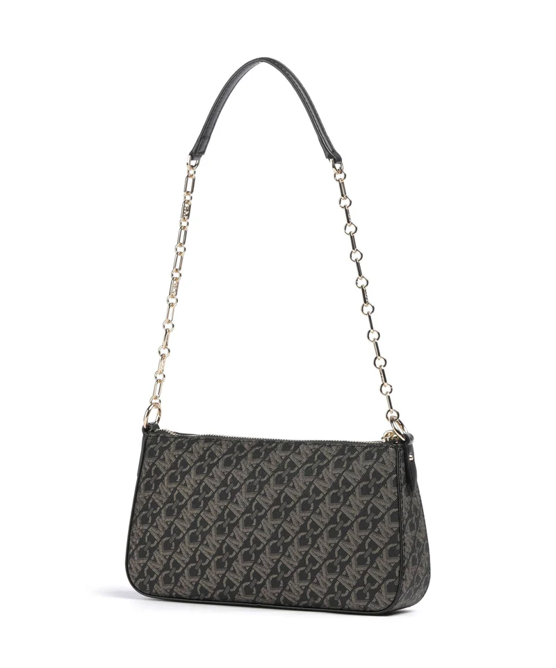 Michael Kors Empire Sac porté épaule black/pale gold