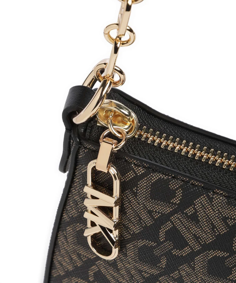 Michael Kors Empire Sac porté épaule black/pale gold