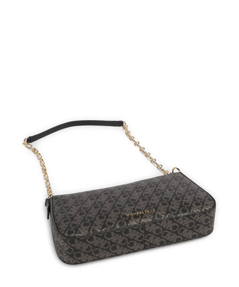Michael Kors Empire Sac porté épaule black/pale gold