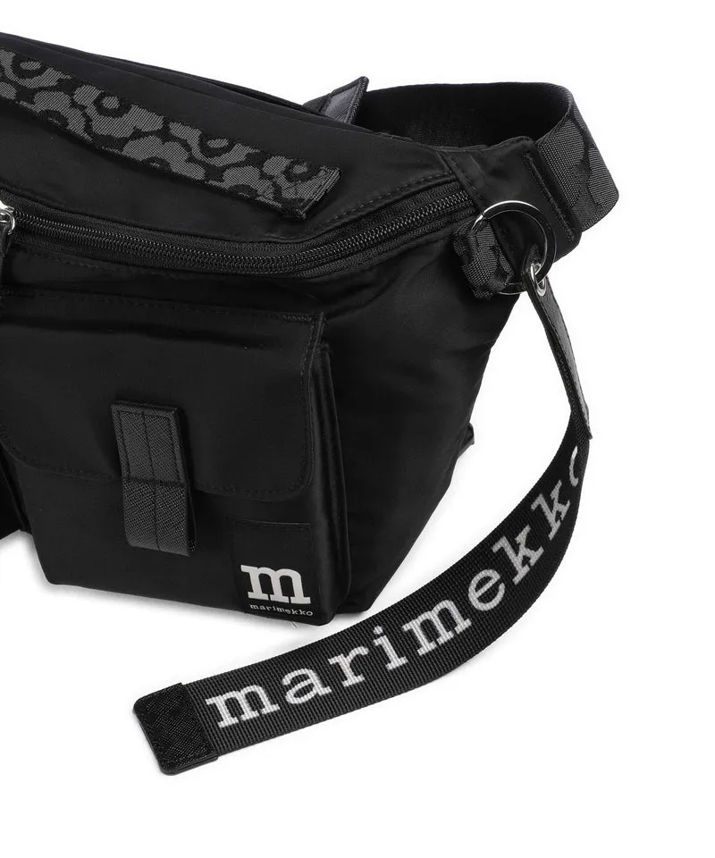 Marimekko Unikko M Sac bandoulière black