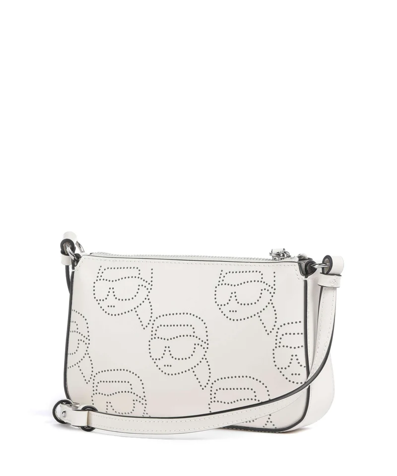 Karl Lagerfeld K/Ikonik Sac bandoulière offwhite