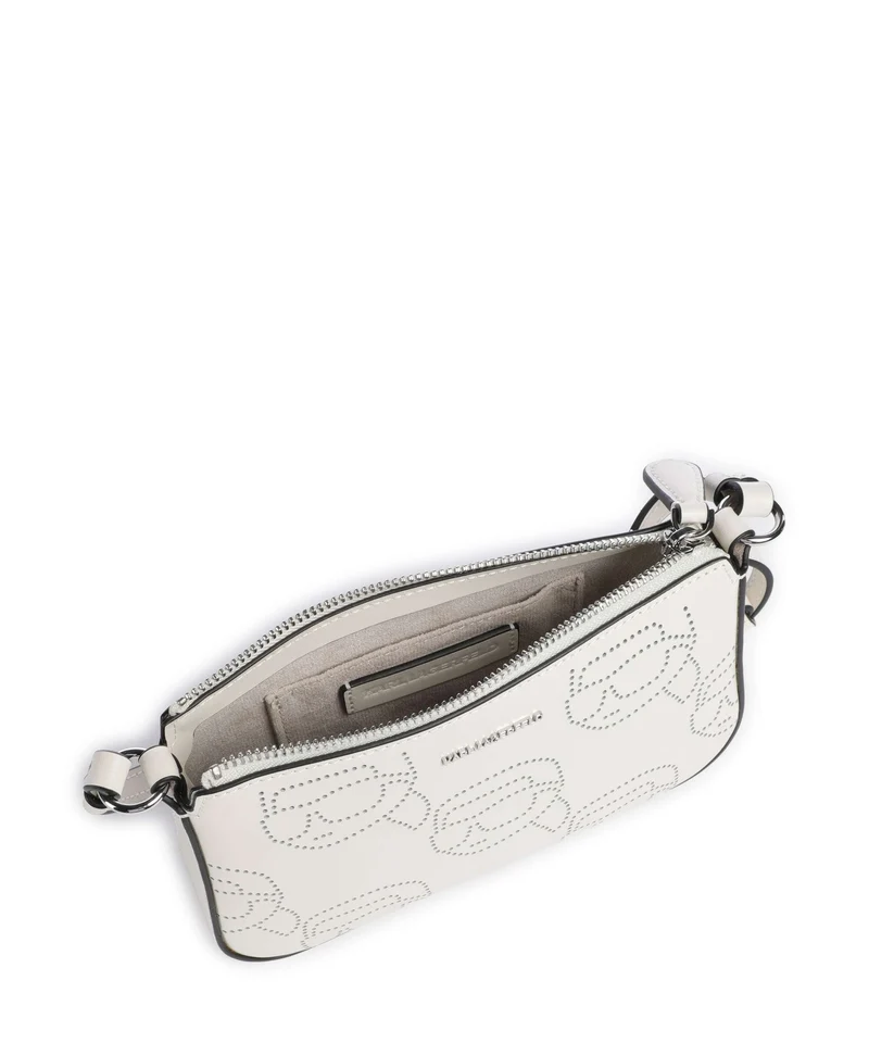 Karl Lagerfeld K/Ikonik Sac bandoulière offwhite