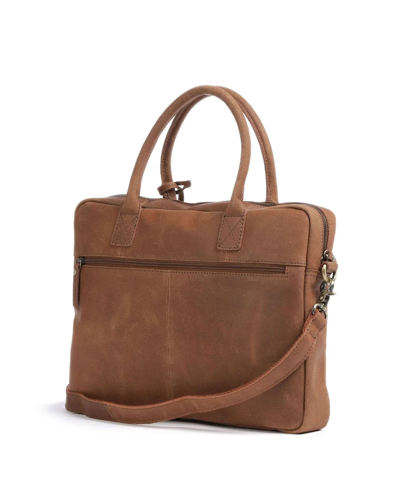 Burkely Vintage Jack Porte-document cognac