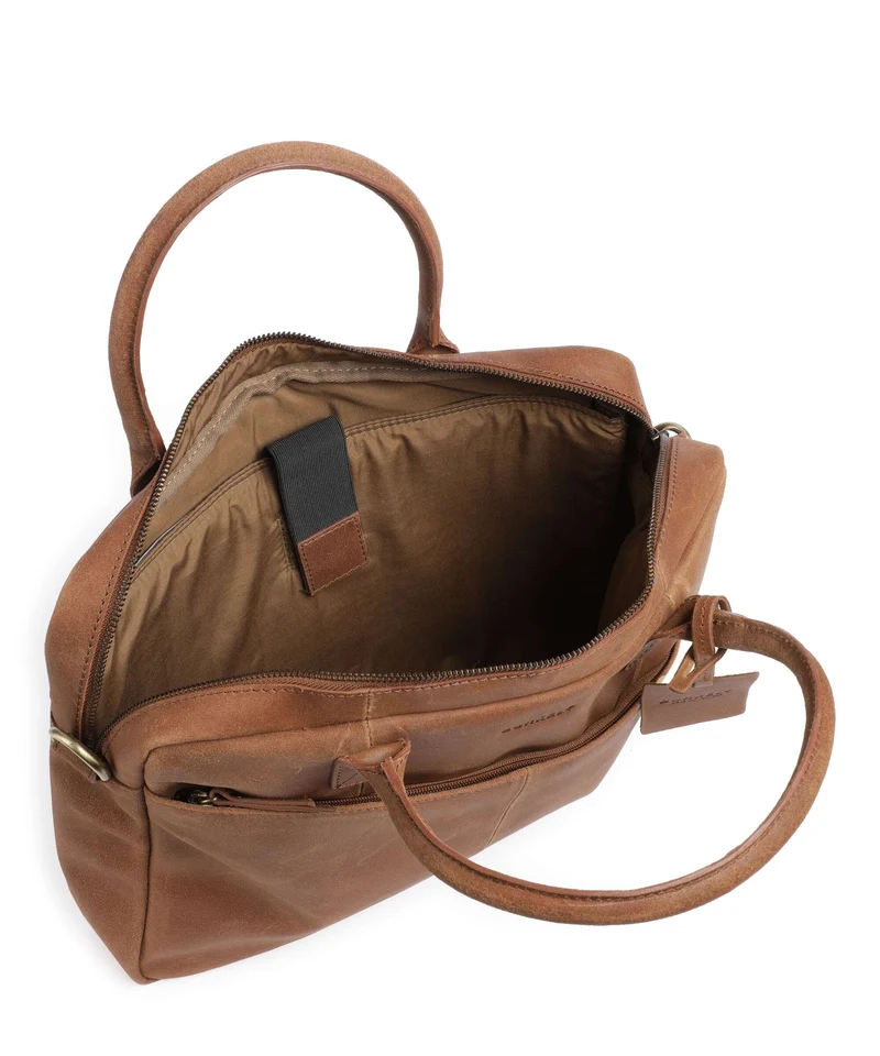 Burkely Vintage Jack Porte-document cognac