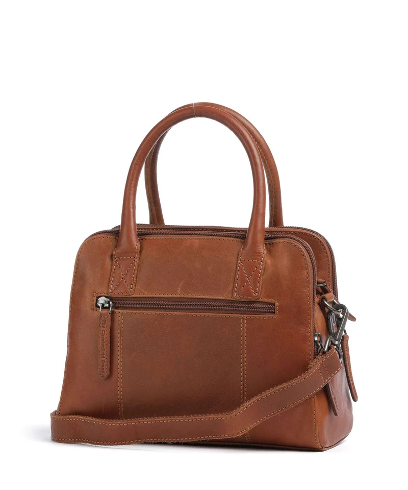 The Chesterfield Brand Wax Pull Up Cow Ezra Sac à main cognac
