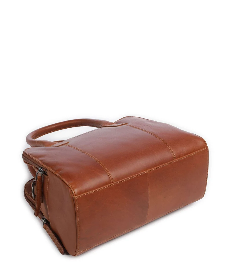 The Chesterfield Brand Wax Pull Up Cow Ezra Sac à main cognac