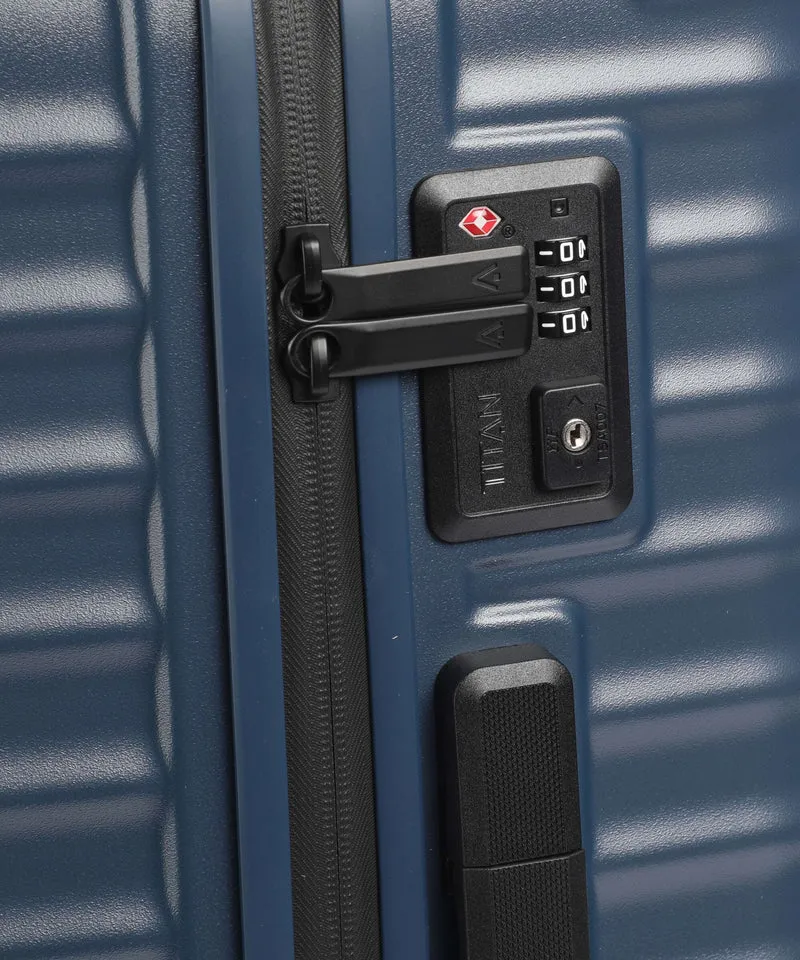 Titan Upgrade Valise 4 roues midnight blue