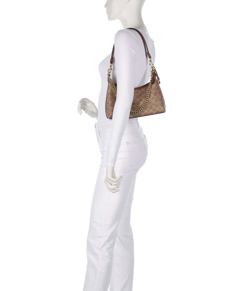 Coach Juliet Sac porté épaule tan caramel