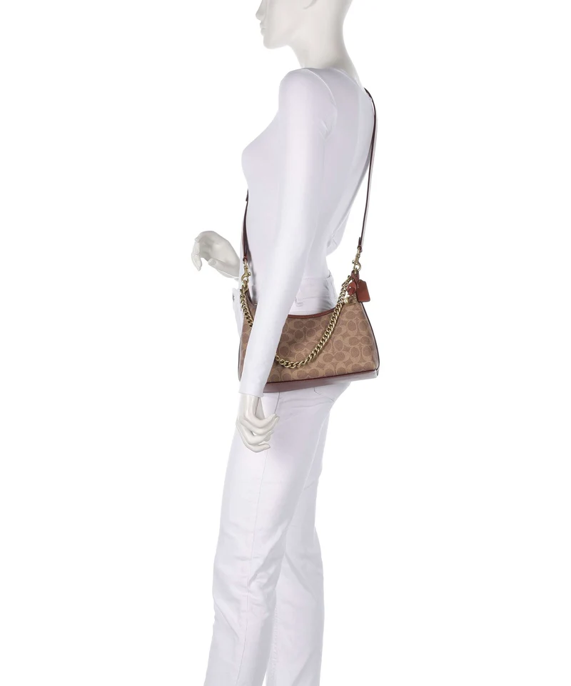 Coach Juliet Sac porté épaule tan caramel