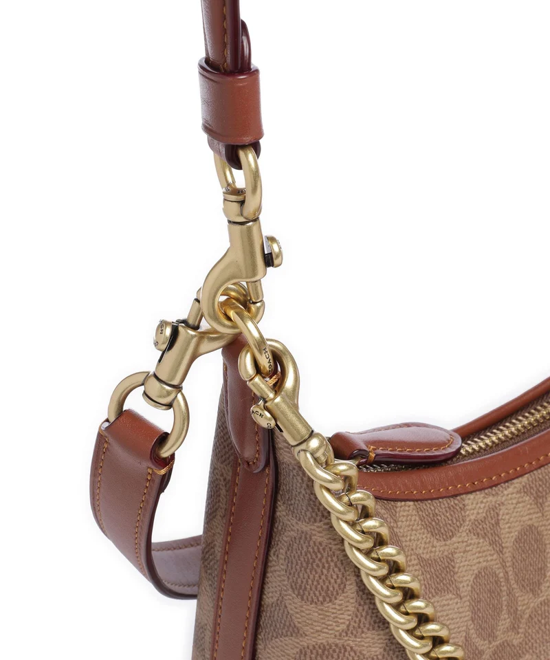 Coach Juliet Sac porté épaule tan caramel