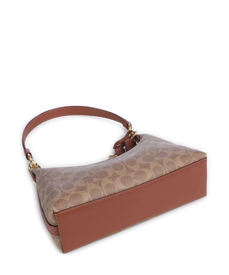 Coach Juliet Sac porté épaule tan caramel