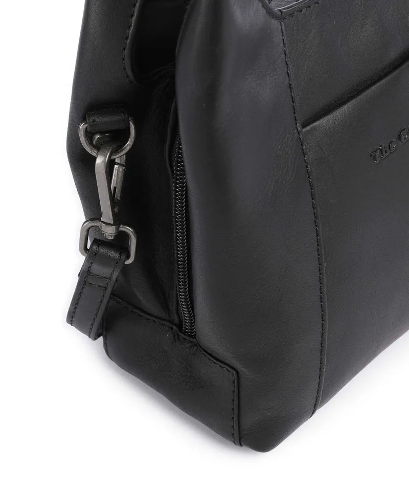 The Chesterfield Brand Wax Pull Up Cow Lunera Sac à main black