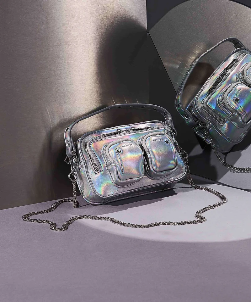Núnoo Recycled Cool Helena Sac bandoulière iridescent