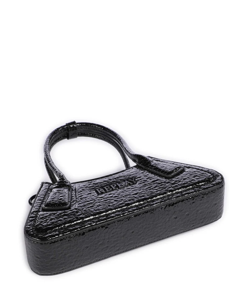Replay Sac porté épaule shiny black