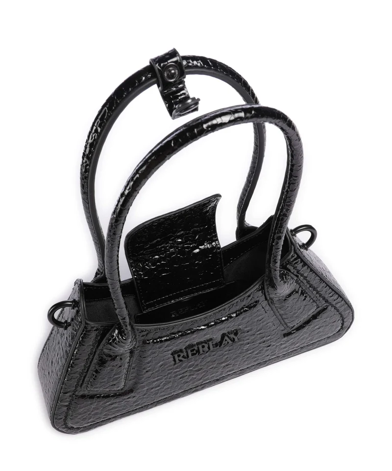 Replay Sac porté épaule shiny black