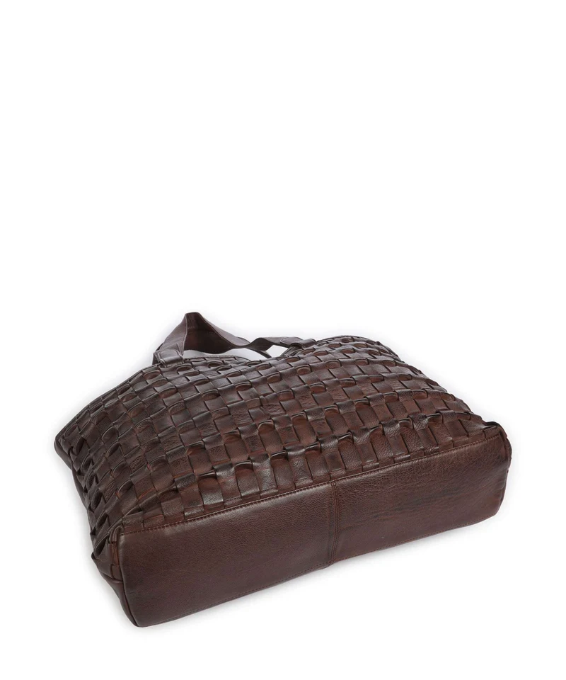Depeche Modern Handcraft Cabas choco brown