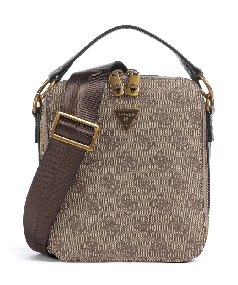 Guess Torino 4G Sac bandoulière beige/brown