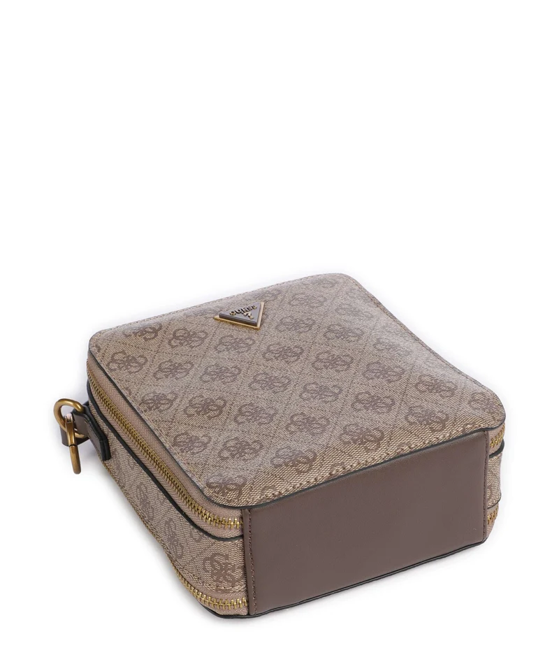 Guess Torino 4G Sac bandoulière beige/brown
