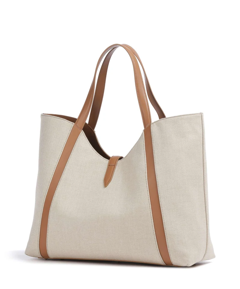 Furla Goccia XL Cabas naturale/brandy