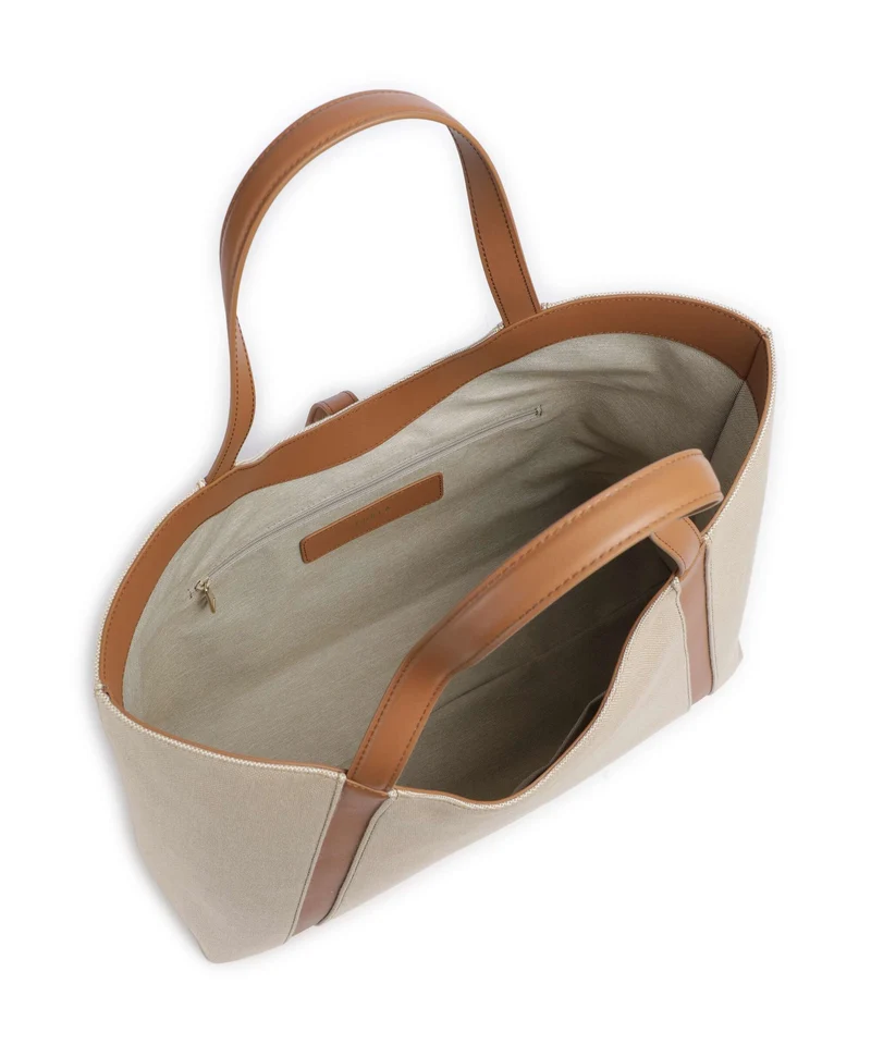 Furla Goccia XL Cabas naturale/brandy