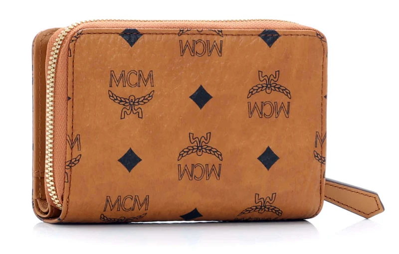 MCM Portefeuille cognac
