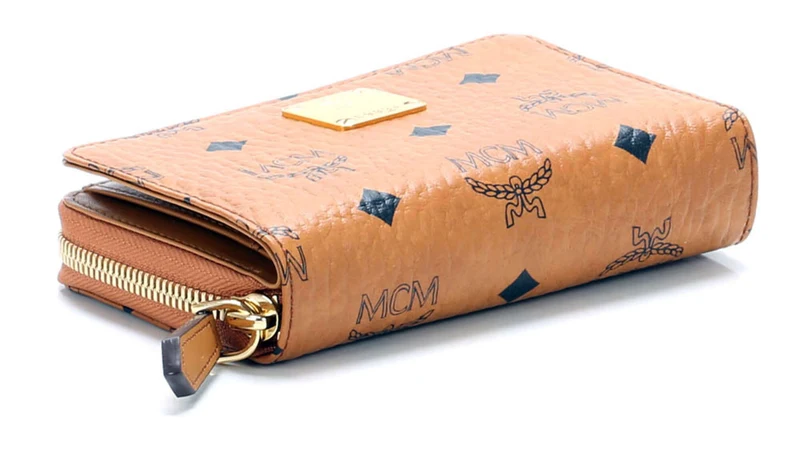 MCM Portefeuille cognac