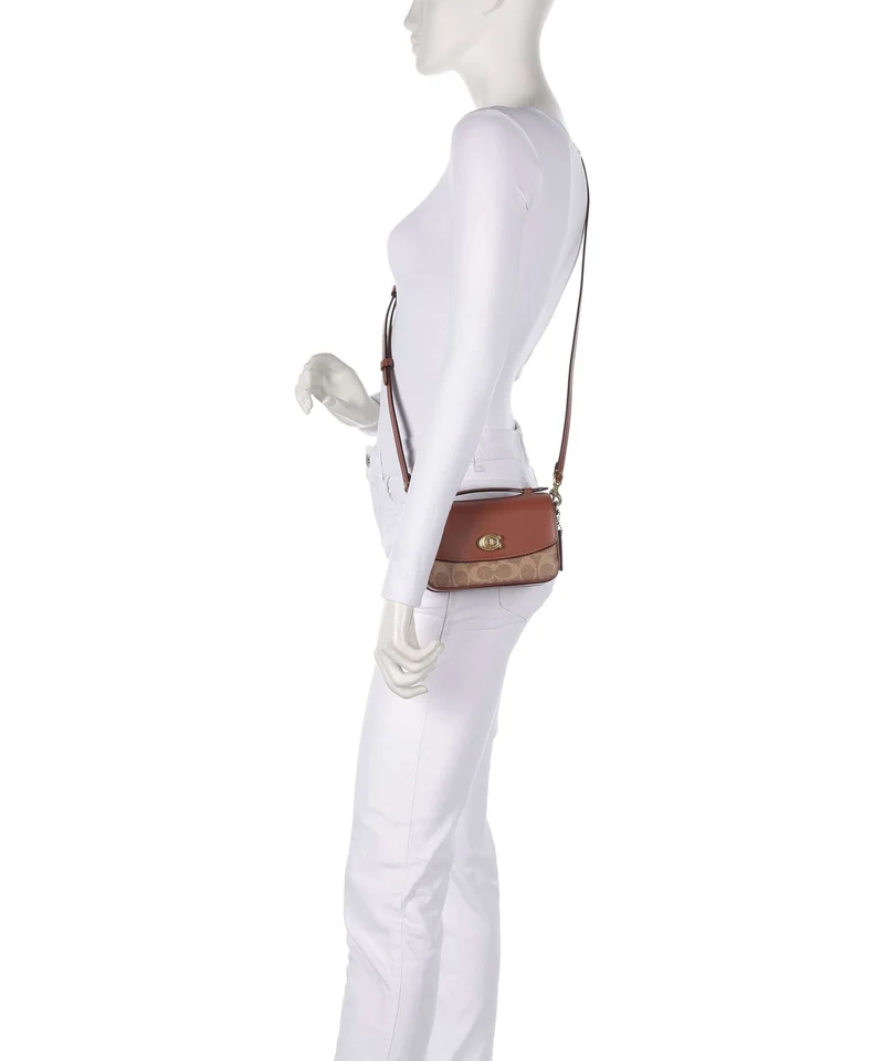 Coach Cassie 17 Sac bandoulière tan caramel