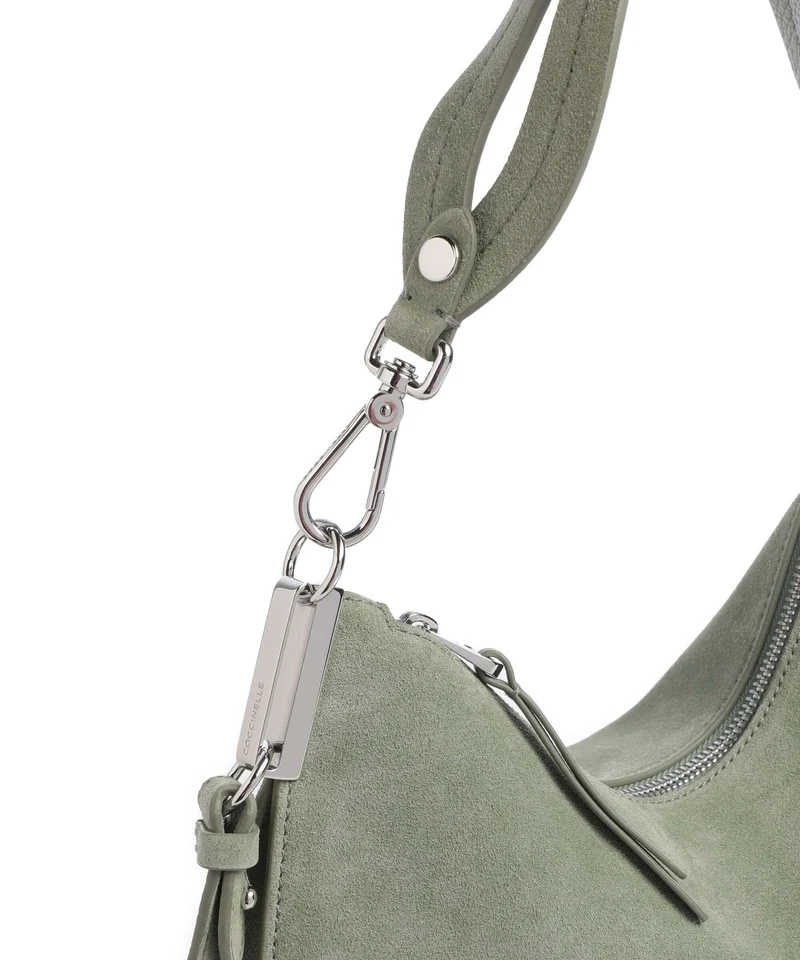 Coccinelle Sunup Suede Sac fourre-tout greenery